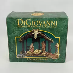 1998 Autom 13 Piece Di Giovanni Nativity Set Creche And Figures