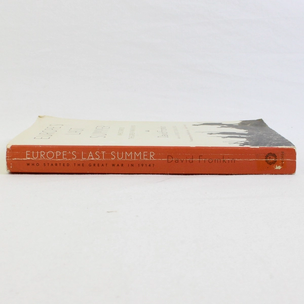 Europe's Last Summer By David Fromkin 2005 Vintage Books Paperback