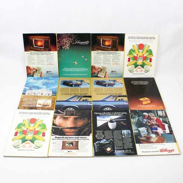 Vintage 1981 Complete National Geographic Magazine Set Missing One Map Insert