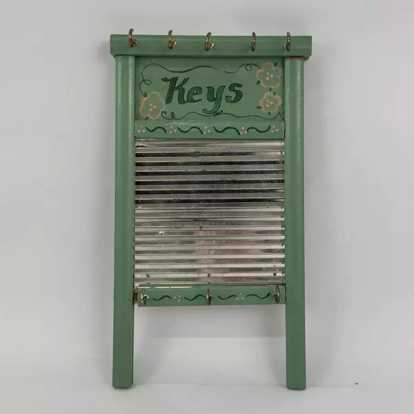 Key Hanger Wall Board Organizer Washboard Rack Holder for Keys and Small Items