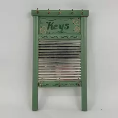Key Hanger Wall Board Organizer Washboard Rack Holder for Keys and Small Items