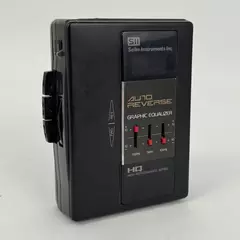 Vintage Seiko Instruments Inc Portable Cassette Player Retro Music Device