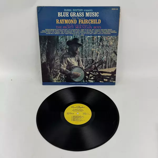 Raymond Fairchild Bluegrass Music Album Vinyl LP Rare Classic
