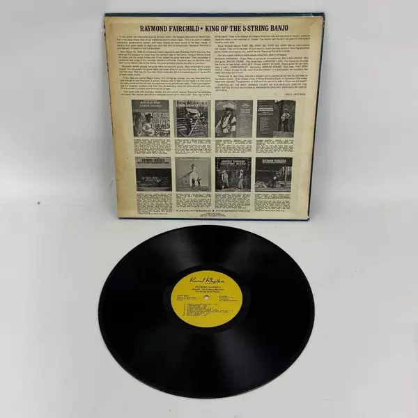 Raymond Fairchild Bluegrass Music Album Vinyl LP Rare Classic