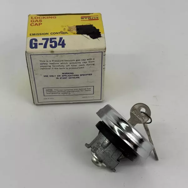 Stant G-754 Locking Gas Cap Diesel Fuel Tank Cap w/ Keys New OEM