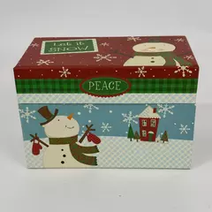2011 Tri Coastal Design Jessica Flick Cardboard Recipe Card Box With Blank Cards