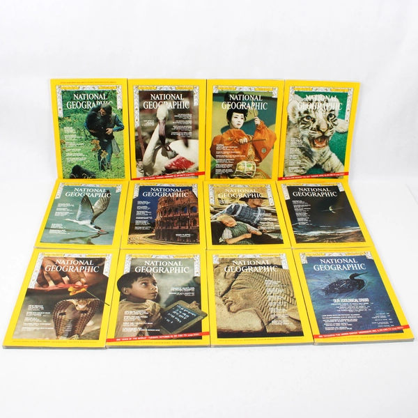 Vintage National Geographic Magazine 1970 Complete Missing One Map Insert