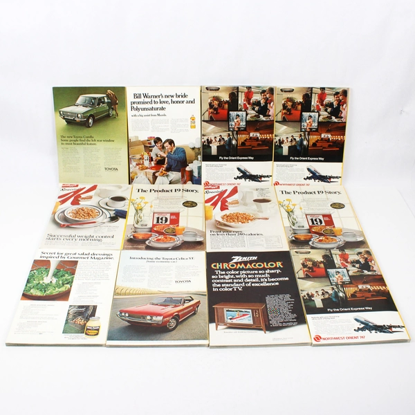 Vintage National Geographic Magazine 1971 Complete Missing One Map Insert