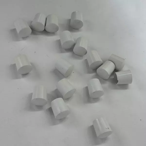 Lot of 17 PVC Slip On End Caps For Shower Curtain Rods Etc 3/4 Inch