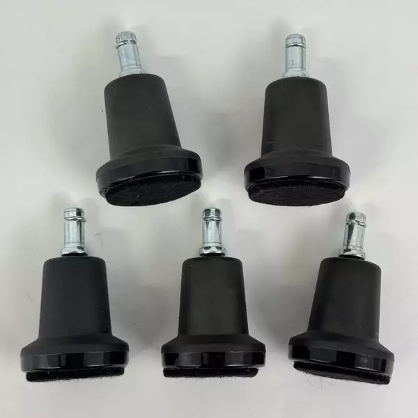 Set of 5 High Profile Bell Glides Floor Protectors Furniture Feet Caps