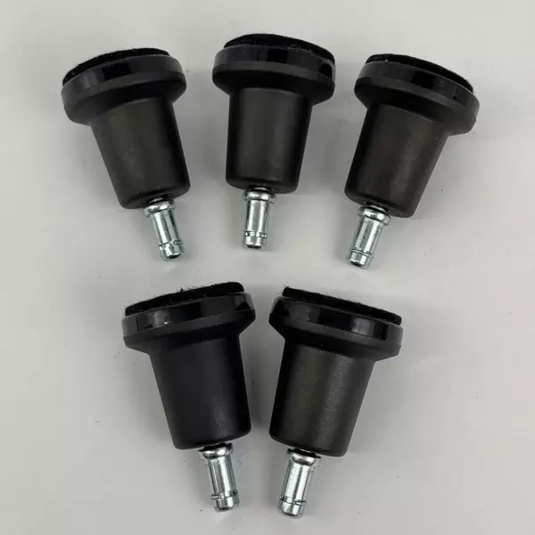 Set of 5 High Profile Bell Glides Floor Protectors Furniture Feet Caps