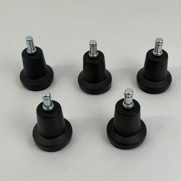 Set of 5 High Profile Bell Glides Floor Protectors Furniture Feet Caps