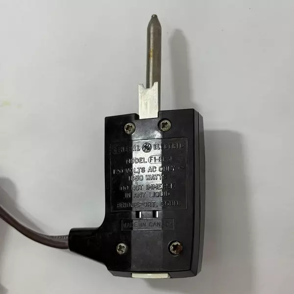 GE Electric Skillet Heat Control Probe Thermostat Replacement F1-BP3 120V 1650W