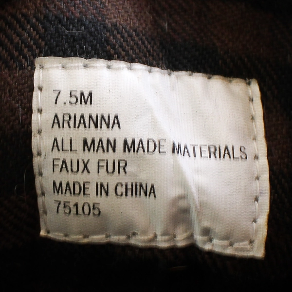 The Original Duck Boot Arianna Rain/Snow Boots Brown Women's US Size 7.5M