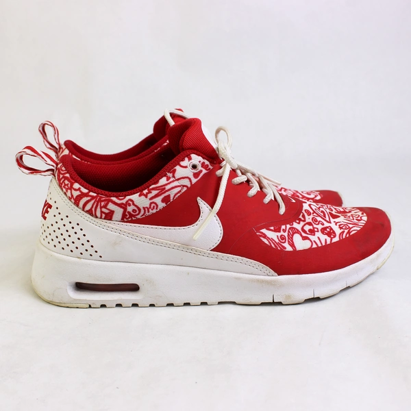Nike Air Max Thea SE University Tennis Shoes Red/White Youth Size 6