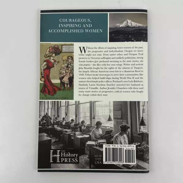 Remarkable Oregon Women: Revolutionaries & Visionaries Historical Book Signed