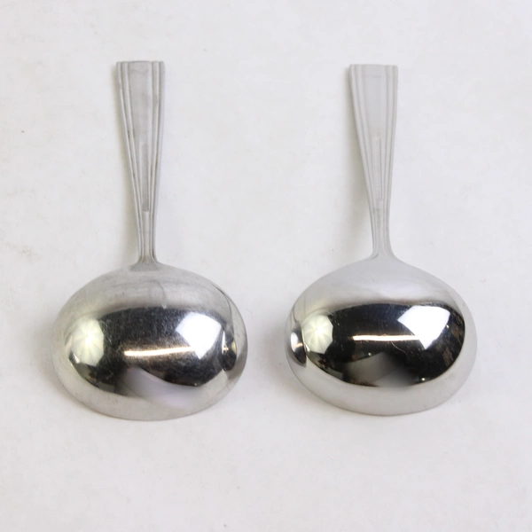 Set of 2 Reed & Barton Woodlawn West End Stainless Steel Gravy Ladles