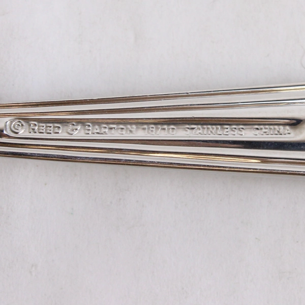 Set of 2 Reed & Barton Woodlawn West End Stainless Steel Gravy Ladles