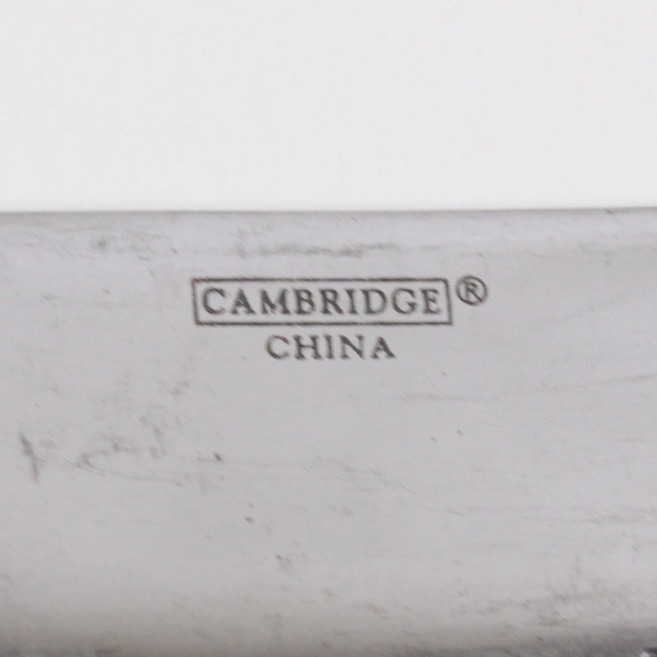 Cambridge Squiggle Stainless Steel Solid Dinner Knife
