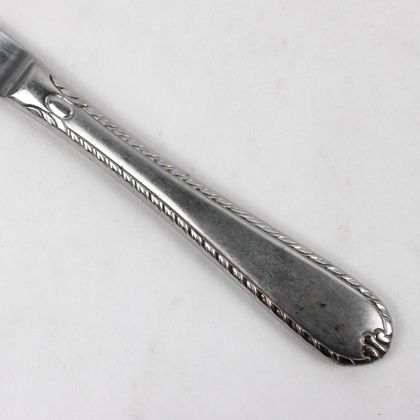 Lot Of 5 Hampton Silversmiths Rachelle-Frost (Stainless) Solid Dinner Knives