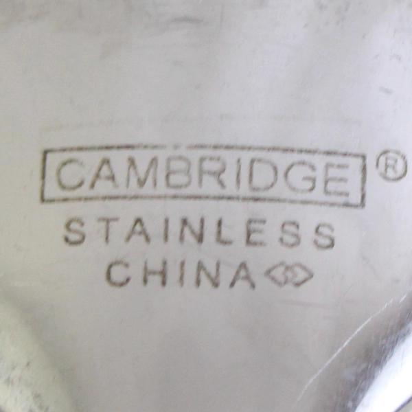 Set of 3 Cambridge Squiggle Stainless Steel Soup Spoons