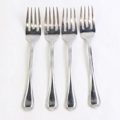 Set of 4 Pfaltzgraff Addison Stainless Steel Salad Forks