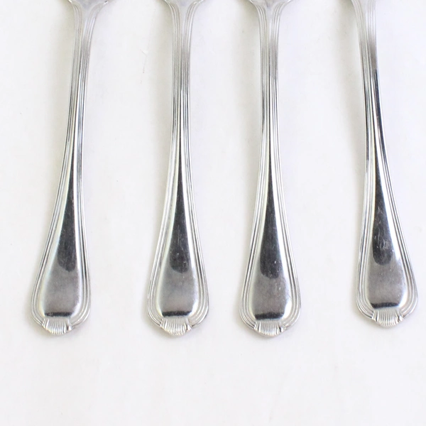 Set of 4 Pfaltzgraff Addison Stainless Steel Salad Forks