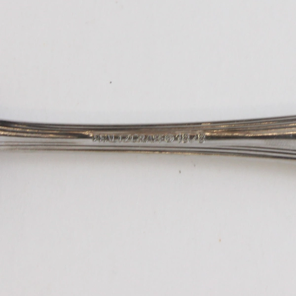 2 Pc Set Pfaltzgraff Addison Shell Sugar Spoon and Butter Knife