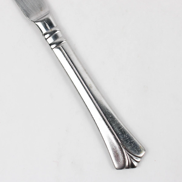 Lot Of 5 Pfaltzgraff Ellington (Stainless) Flatware Solid Dinner Knives