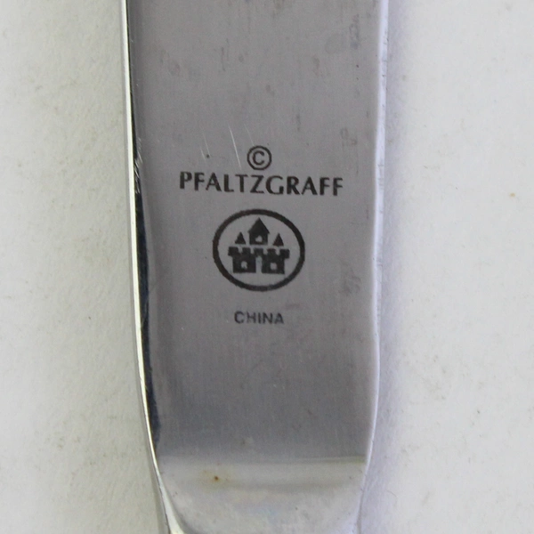 Set of 4 Pfaltzgraff Addison Stainless Steel Dinner Knives