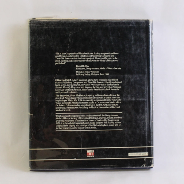 Above and Beyond Medal of Honor from the Civil War to Vietnam 1985 HC DJ