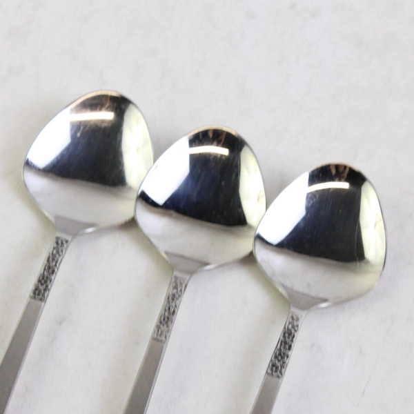 VTG Set of 3 International Silver Evangeline Stainless Steel Sugar Spoons