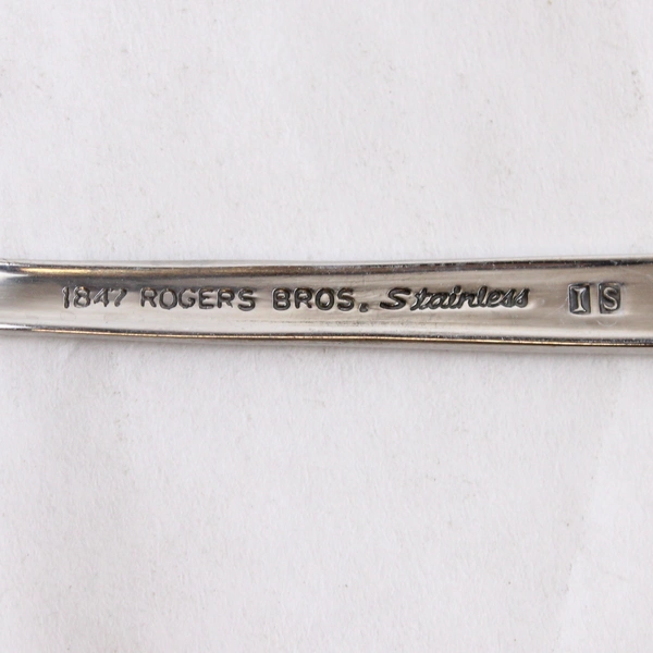 VTG Set of 3 International Silver Evangeline Stainless Steel Sugar Spoons