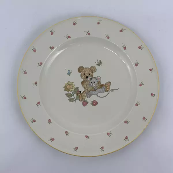 Set of 3 Mikasa Teddy Dinner Plates 10 Inch