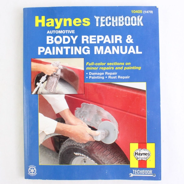 Vintage Haynes Techbook Automotive Body Repair & Painting Manual 1989 Paperback