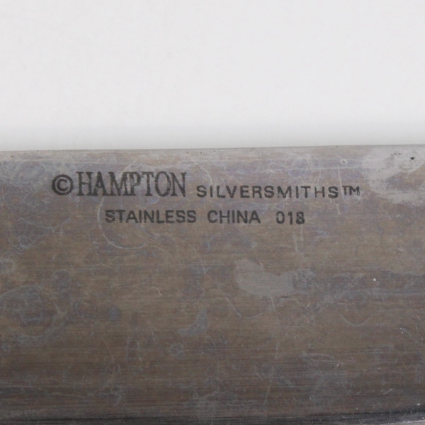 Lot Of 5 Hampton Silversmiths HSV119 (Stainless) Flatware Dinner Knives