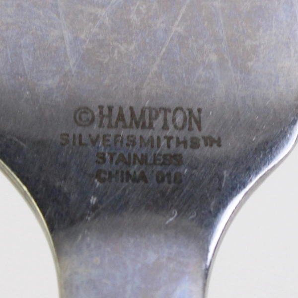 Lot Of 4 Hampton Silversmiths HSV119 (Stainless) Flatware Individual Salad Forks