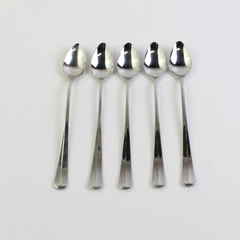 Lot Of 5 Retroneu Jamestown (Stainless) Flatware Iced Tea Spoons