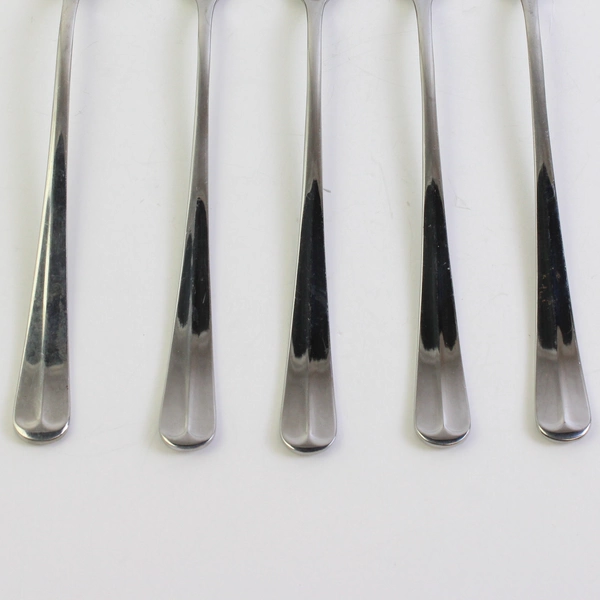 Lot Of 5 Retroneu Jamestown (Stainless) Flatware Iced Tea Spoons