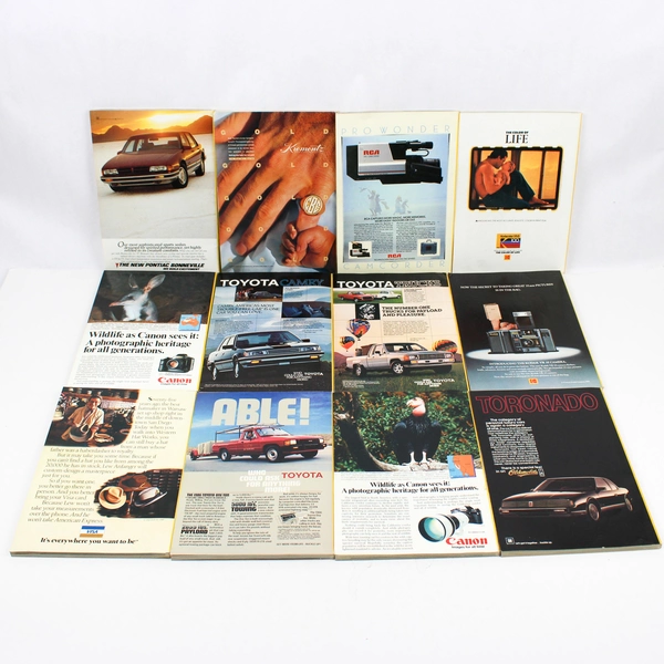 Vintage National Geographic Magazine 1986 Complete Collection Set of 12