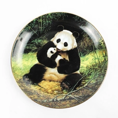 W.S. George Last of Their Kind Panda First Issue Collector's Plate 1988