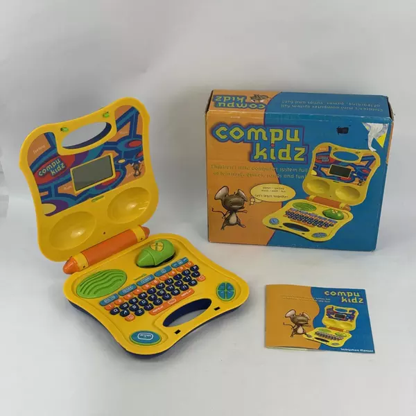 Compu Kidz Computer Learning System With Songs, Math, Games Works