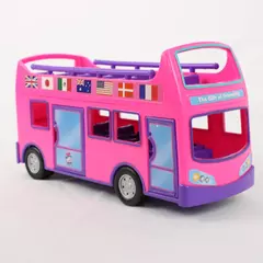 Jakks Pacific Double Decker Bus Toy Vehicle