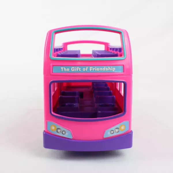 Jakks Pacific Double Decker Bus Toy Vehicle