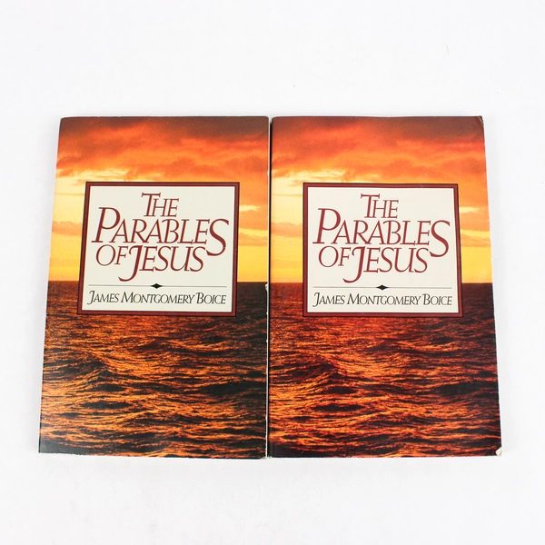 Lot of 2 The Parables of Jesus by James Montgomery Boice 1983 Paperback
