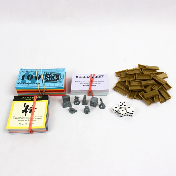 2000 Hart Toys Take Stock Board Game Flawed