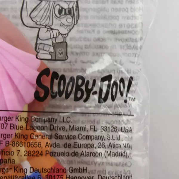 Velma Burger King Toy Scooby-Doo Collectible Vintage Figure