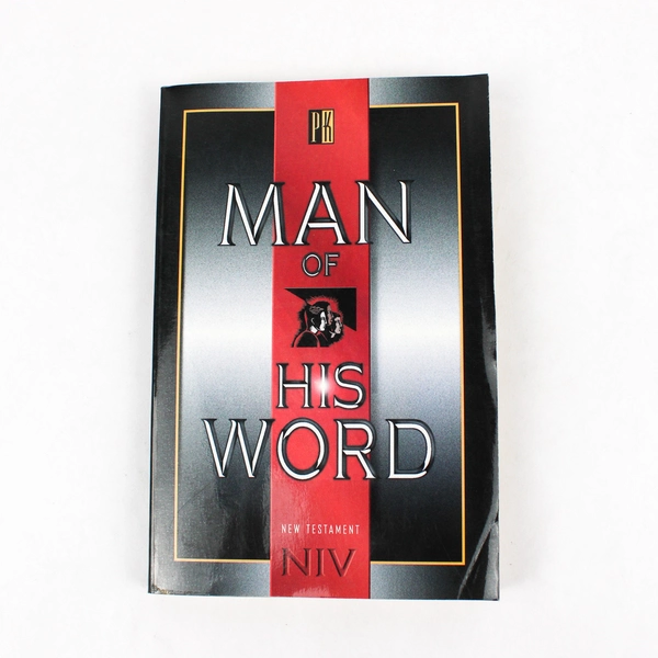 Promise Keepers Man of His Word New Testament NIV 1996 Paperback