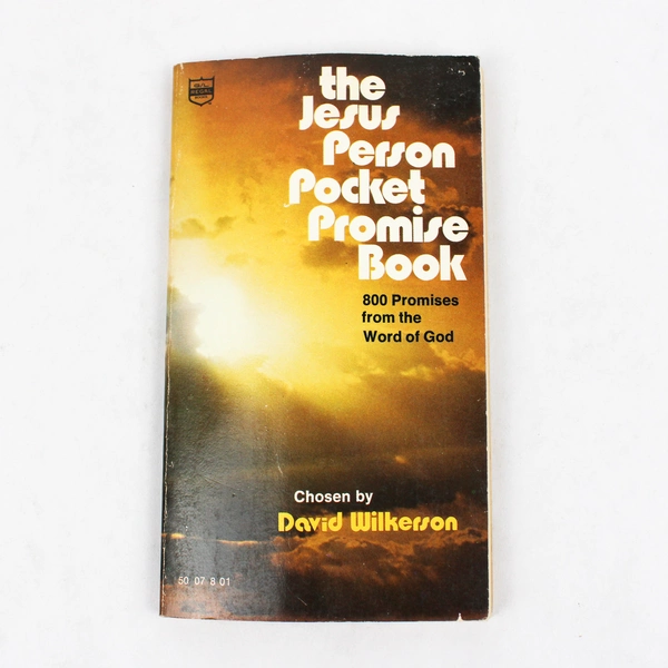 The Jesus Person Pocket Promise Book Compiled by David Wilkerson 1978 PB
