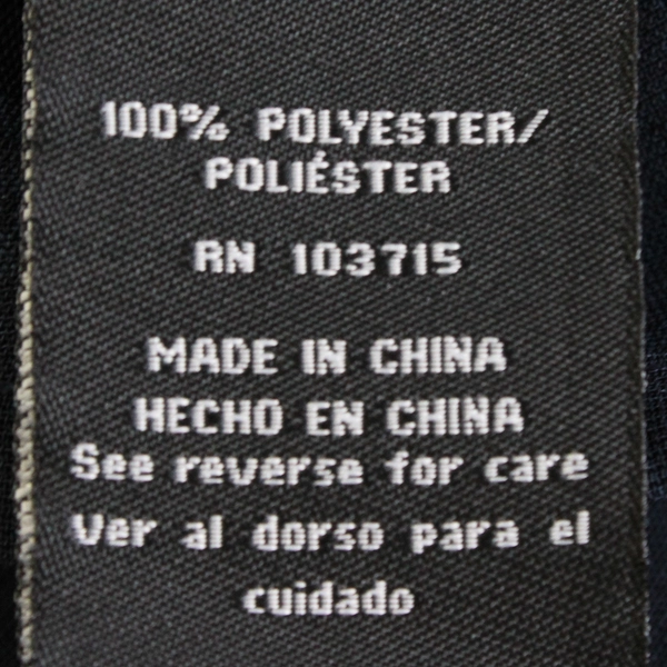 Zac & Rachel Sheer Navy Blue Long-Sleeve Blouse Women's Size Large